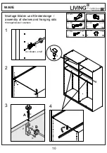 Preview for 10 page of Collection C Living Wave 8920/050 Assembly Instruction Manual