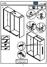 Предварительный просмотр 8 страницы Collection C Villeroy & Boch MOSAIQUE LUNA Assembly Instruction Manual