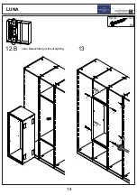 Предварительный просмотр 14 страницы Collection C Villeroy & Boch MOSAIQUE LUNA Assembly Instruction Manual