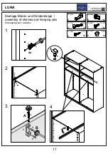 Предварительный просмотр 17 страницы Collection C Villeroy & Boch MOSAIQUE LUNA Assembly Instruction Manual