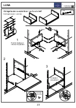 Предварительный просмотр 23 страницы Collection C Villeroy & Boch MOSAIQUE LUNA Assembly Instruction Manual