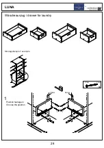 Предварительный просмотр 24 страницы Collection C Villeroy & Boch MOSAIQUE LUNA Assembly Instruction Manual