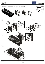 Предварительный просмотр 28 страницы Collection C Villeroy & Boch MOSAIQUE LUNA Assembly Instruction Manual