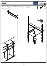 Предварительный просмотр 31 страницы Collection C Villeroy & Boch MOSAIQUE LUNA Assembly Instruction Manual