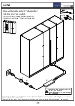 Предварительный просмотр 38 страницы Collection C Villeroy & Boch MOSAIQUE LUNA Assembly Instruction Manual