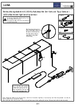 Предварительный просмотр 41 страницы Collection C Villeroy & Boch MOSAIQUE LUNA Assembly Instruction Manual