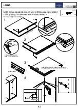 Предварительный просмотр 42 страницы Collection C Villeroy & Boch MOSAIQUE LUNA Assembly Instruction Manual