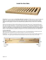 Preview for 6 page of College Bed Lofts Low Platform / High Rise Bed with Trundle Assembly Instructions Manual