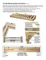 Preview for 7 page of College Bed Lofts Low Platform / High Rise Bed with Trundle Assembly Instructions Manual