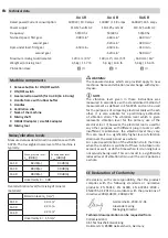 Предварительный просмотр 4 страницы Collomix 25105 Original Operating Instructions