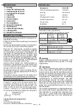 Предварительный просмотр 52 страницы Collomix CMG 1700 Original Operating Manual