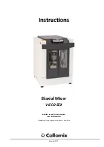 Collomix VISCO 550 Instructions Manual preview