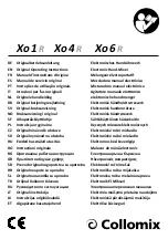 Предварительный просмотр 1 страницы Collomix Xo 1R Original Operating Instructions