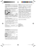 Предварительный просмотр 47 страницы Collomix Xo 55 duo MKD 120 HF Operating Instructions Manual