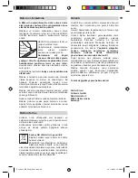 Предварительный просмотр 83 страницы Collomix Xo 55 duo MKD 120 HF Operating Instructions Manual