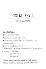 COLMI COLMI SKY 4 User Manual preview