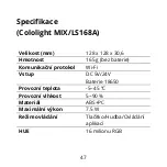 Предварительный просмотр 47 страницы Cololight LS168A User Manual