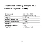 Предварительный просмотр 123 страницы Cololight LS168A User Manual