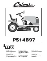 Colombia PS14B97 Instruction Manual preview