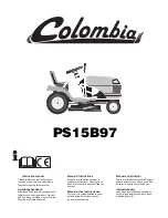 Preview for 1 page of Colombia PS15B97 Instruction Manual