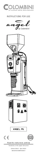 Colombini ANGEL. PG Instructions For Use Manual preview