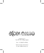 Предварительный просмотр 56 страницы Colombo Aquatest Manual