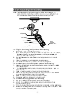 Предварительный просмотр 8 страницы Color-mono AC12VDC Operating Manual