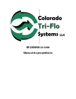 Preview for 5 page of Colorado Tri-Flo ER10000W.01-230V Owner'S Manual