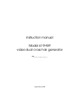 Colorado Video 619HWY Instruction Manual preview