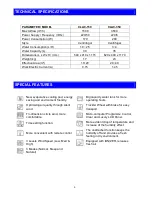 Предварительный просмотр 5 страницы COLORATO CLAC-150 Instruction Manual