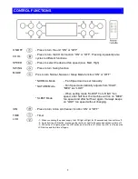 Предварительный просмотр 9 страницы COLORATO CLAC-150 Instruction Manual