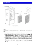 Предварительный просмотр 12 страницы COLORATO CLAC-150 Instruction Manual