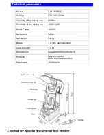 Preview for 6 page of COLORATO CLB-100BDC Instruction Manual