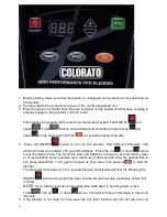 Preview for 7 page of COLORATO CLB-2200AD Instruction Manual