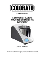 Preview for 1 page of COLORATO CLCM-1500 Instruction Manual