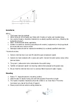 Preview for 3 page of COLORATO CLHR-0013G Instruction Manual