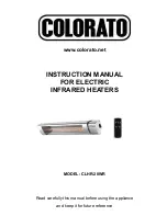 COLORATO CLHR-20WR Instruction Manual preview