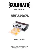 COLORATO CLV?-36 Instruction Manual preview