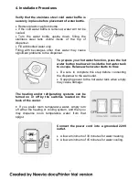 Предварительный просмотр 4 страницы COLORATO CLWD-19PW Instruction Manual