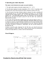 Предварительный просмотр 5 страницы COLORATO CLWD-19PW Instruction Manual