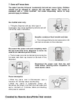 Предварительный просмотр 7 страницы COLORATO CLWD-19PW Instruction Manual