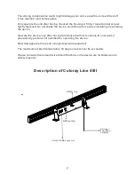 Предварительный просмотр 3 страницы Colorbeam Coloray Line 48II User Manual