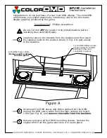 Предварительный просмотр 1 страницы ColorDMD WPC95 Installation Instructions