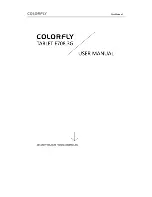 Preview for 1 page of Colorfly E708 3G User Manual