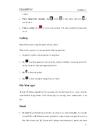 Preview for 22 page of Colorfly E708 3G User Manual