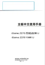 Preview for 1 page of Colorful iGame Z270 Manual