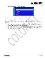 Preview for 28 page of Colorjet AURAJET II Series Installation And Troubleshoot Manual