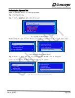 Preview for 48 page of Colorjet AURAJET II Series Installation And Troubleshoot Manual