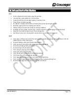 Preview for 52 page of Colorjet AURAJET II Series Installation And Troubleshoot Manual