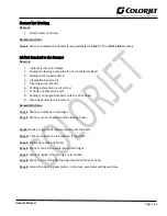 Preview for 66 page of Colorjet AURAJET II Series Installation And Troubleshoot Manual